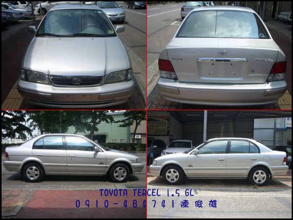 TOYOTA豐田 TERCEL 1.5 照片3