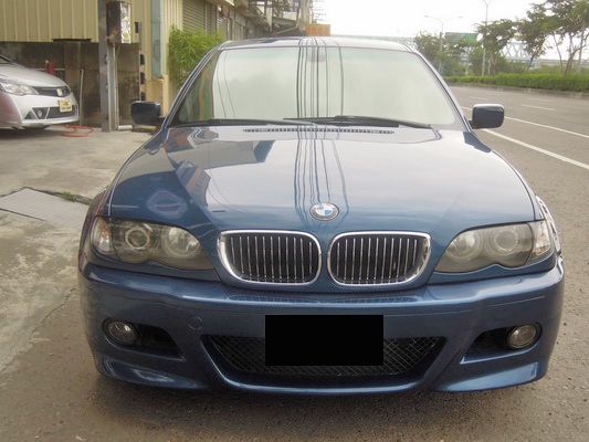 【高鐵汽車】2002 BMW 320 藍 照片3