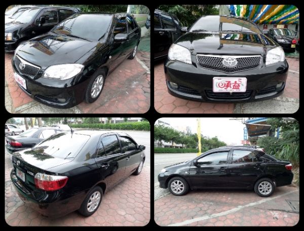 2010 豐田 vios 黑 1.5 照片2