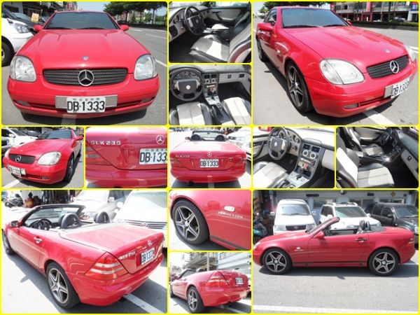 BENZ SLK230  2.3 紅 照片2