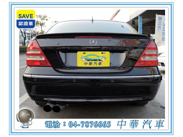 2001 BENZ C200K 中華汽車 照片8