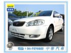 彰化縣2001 TOYOTA Altis TOYOTA 豐田 / Altis中古車