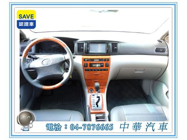 2001 TOYOTA Altis 照片3