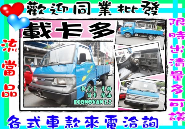 載卡多 ECONOVAN 2.2 藍 照片1