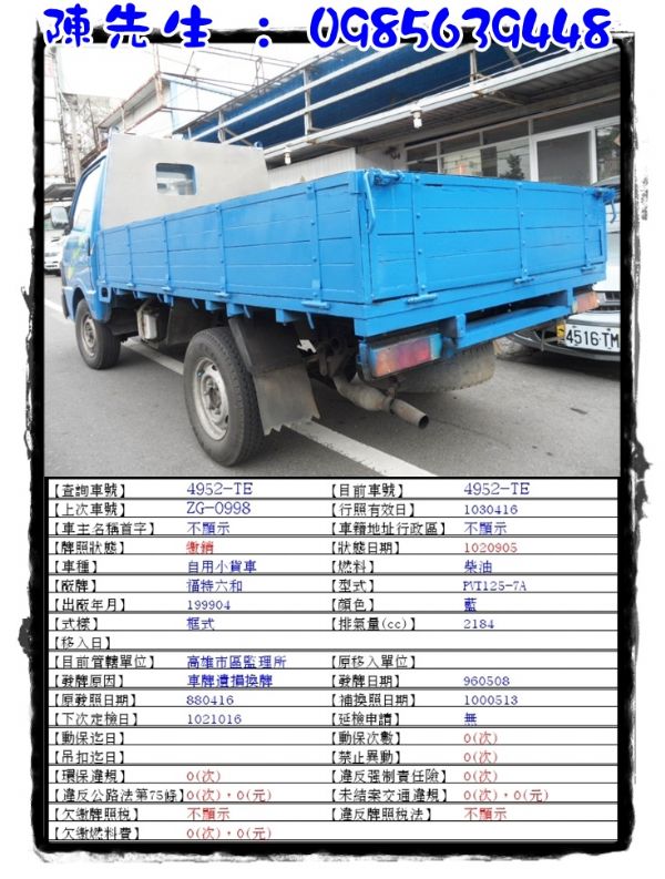 載卡多 ECONOVAN 2.2 藍 照片3