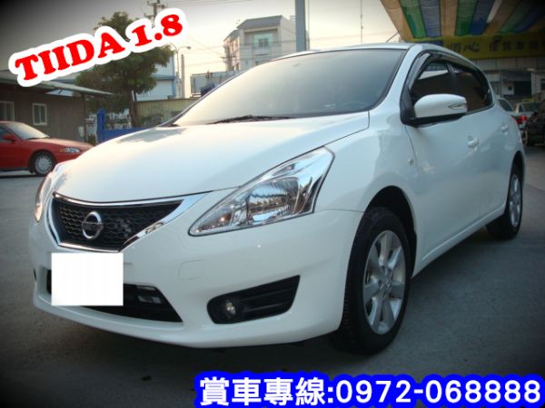 13年 NISSAN TIIDA1.8白 照片1