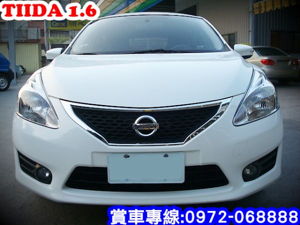 13年 NISSAN TIIDA1.8白 照片2