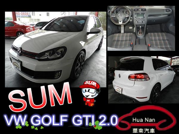 VW 福斯 GOLF GTI 白  照片1