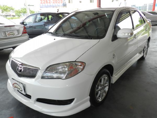 Toyota 豐田 Vios 白 1.5 照片9