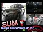 台中市 Grand Vitara JP 鐵灰 SUZUKI 鈴木 / Grand Vitara中古車