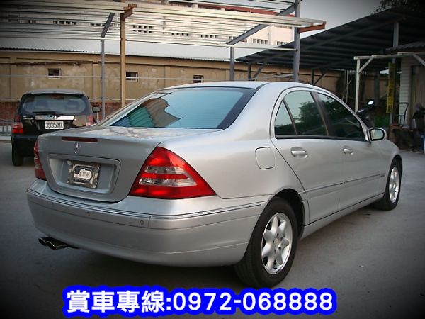 C200K BENZ賓士02年 2.0銀 照片3