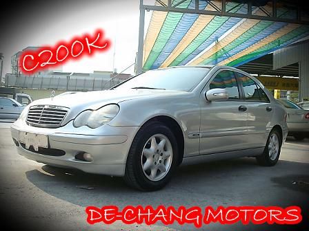 BENZ C200K 01年 銀 照片1