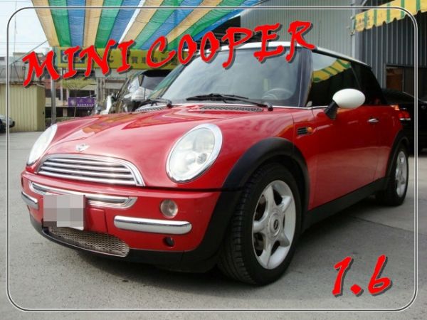 MINI COOPER 03年 1.6紅 照片1