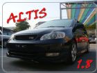 彰化縣豐田 ALTIS 02年 1.8黑  TOYOTA 豐田 / Altis中古車