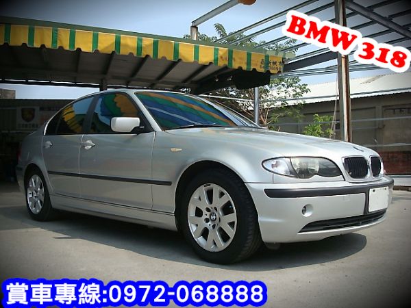 318I BMW 寶馬 02年 2.0銀 照片1