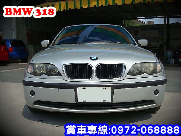 318I BMW 寶馬 02年 2.0銀 照片2