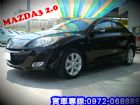 彰化縣MAZDA 3 馬自達 11年 2.0黑 MAZDA 馬自達 / 3中古車