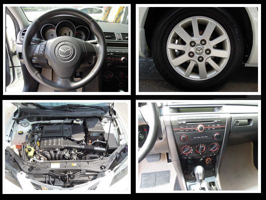 08 馬自達 MAZDA3 白 照片6