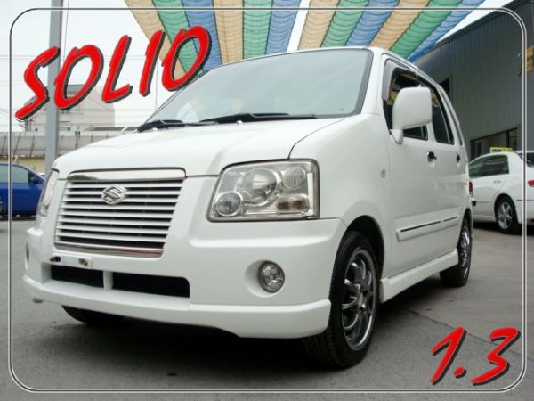 06年 SUZUKI SOLIO1.3白 照片1