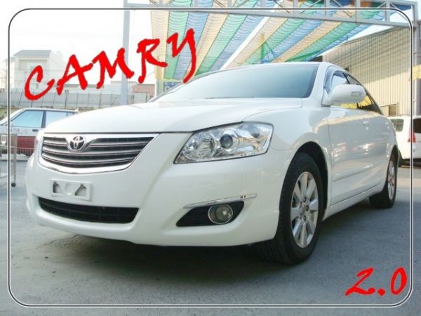 豐田 CAMRY 07年 2.0白 照片1