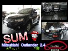 台中市三菱 Outlander 黑 2.4 MITSUBISHI 三菱 / Outlander中古車