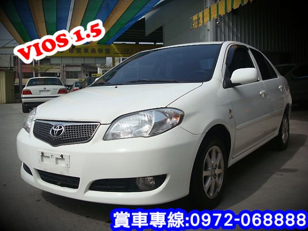 VIOS TOYOTA 豐田 06年 白 照片1