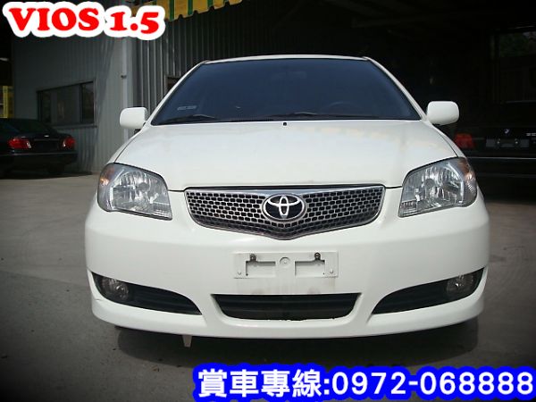 VIOS TOYOTA 豐田 06年 白 照片2