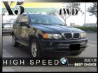 台中市【高鐵汽車】2002 BMW X5 黑 BMW 寶馬 / X5中古車