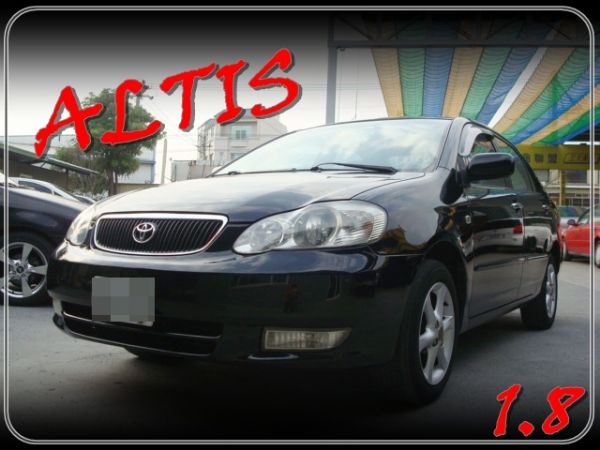 豐田 ALTIS 03年 1.8黑 照片1