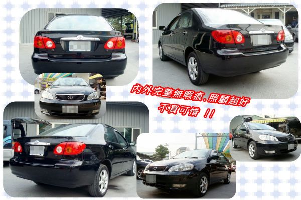 豐田 ALTIS 03年 1.8黑 照片2