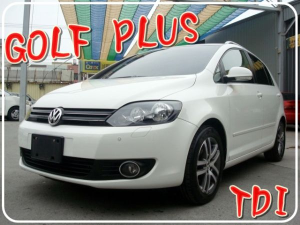 VW GOLF TDI 11年 2.0白 照片1