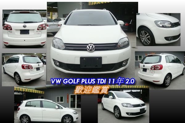 VW GOLF TDI 11年 2.0白 照片2