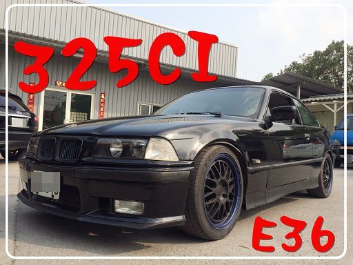 BMW 325CI 95年 2.5黑 照片1