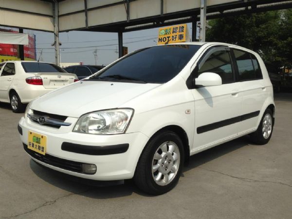 2004 現代 GETZ 1.3 白 照片1