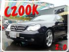 彰化縣BENZ C200K 02年 2.0黑 BENZ 賓士 / C200 Kompressor中古車