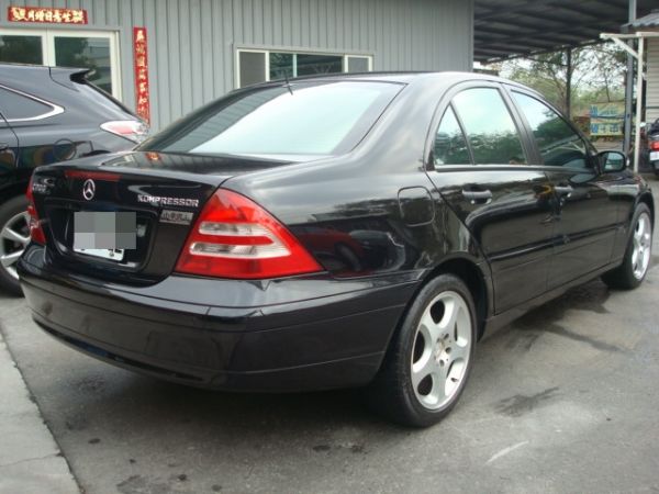 BENZ C200K 02年 2.0黑 照片10