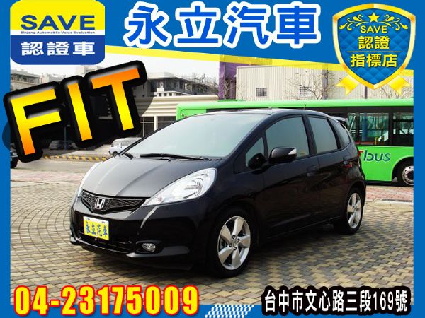 2012 HONDA FIT 水晶黑 快 照片1