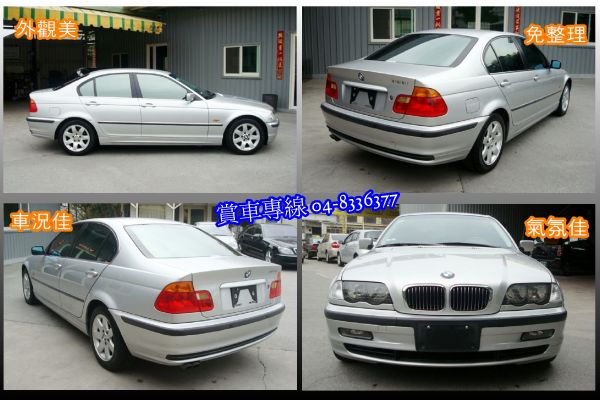 BMW 328I E46 99年2.8銀 照片2