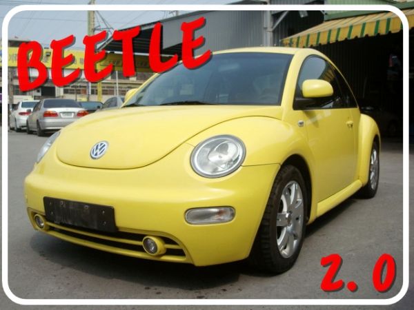 VW BEETLE 00年 2.0黃 照片1