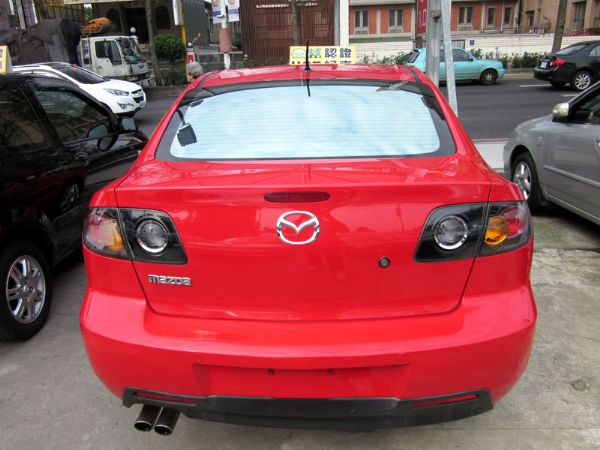 Mazda 3 1.6 紅色 全額貸低利 照片3