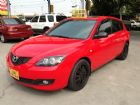 台中市2007 MAZDA3 紅色 進口 全貸 MAZDA 馬自達 / 3中古車