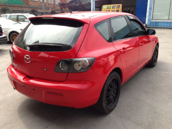 2007 MAZDA3 紅色 進口 全貸 照片2