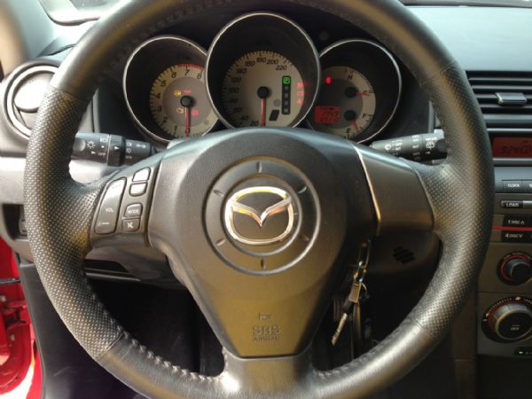 2007 MAZDA3 紅色 進口 全貸 照片9