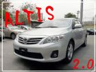 彰化縣豐田 ALTIS 2011年 2.0銀 TOYOTA 豐田 / Altis中古車