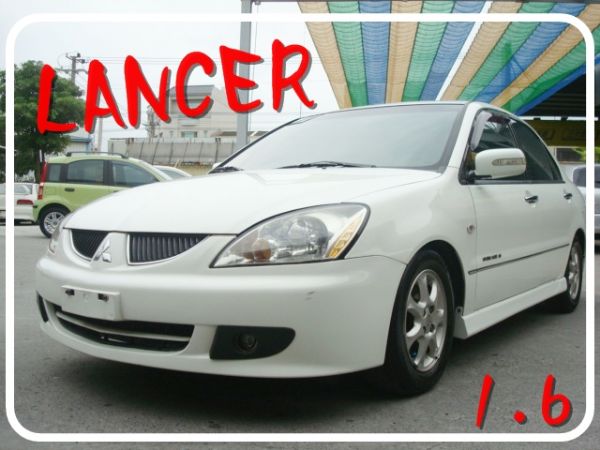 三菱 lancer 2004 1.6白 照片1