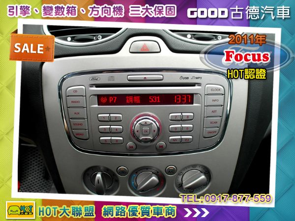 Ford Focus 4D 少跑。認證車 照片4