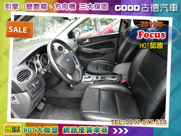 Ford Focus 4D 少跑。認證車 照片8