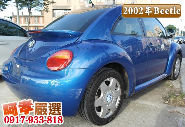 02年Vw Beetle 1.8T 寶藍 照片2