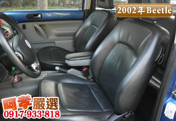 02年Vw Beetle 1.8T 寶藍 照片7