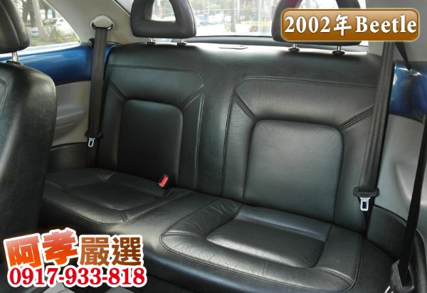 02年Vw Beetle 1.8T 寶藍 照片8